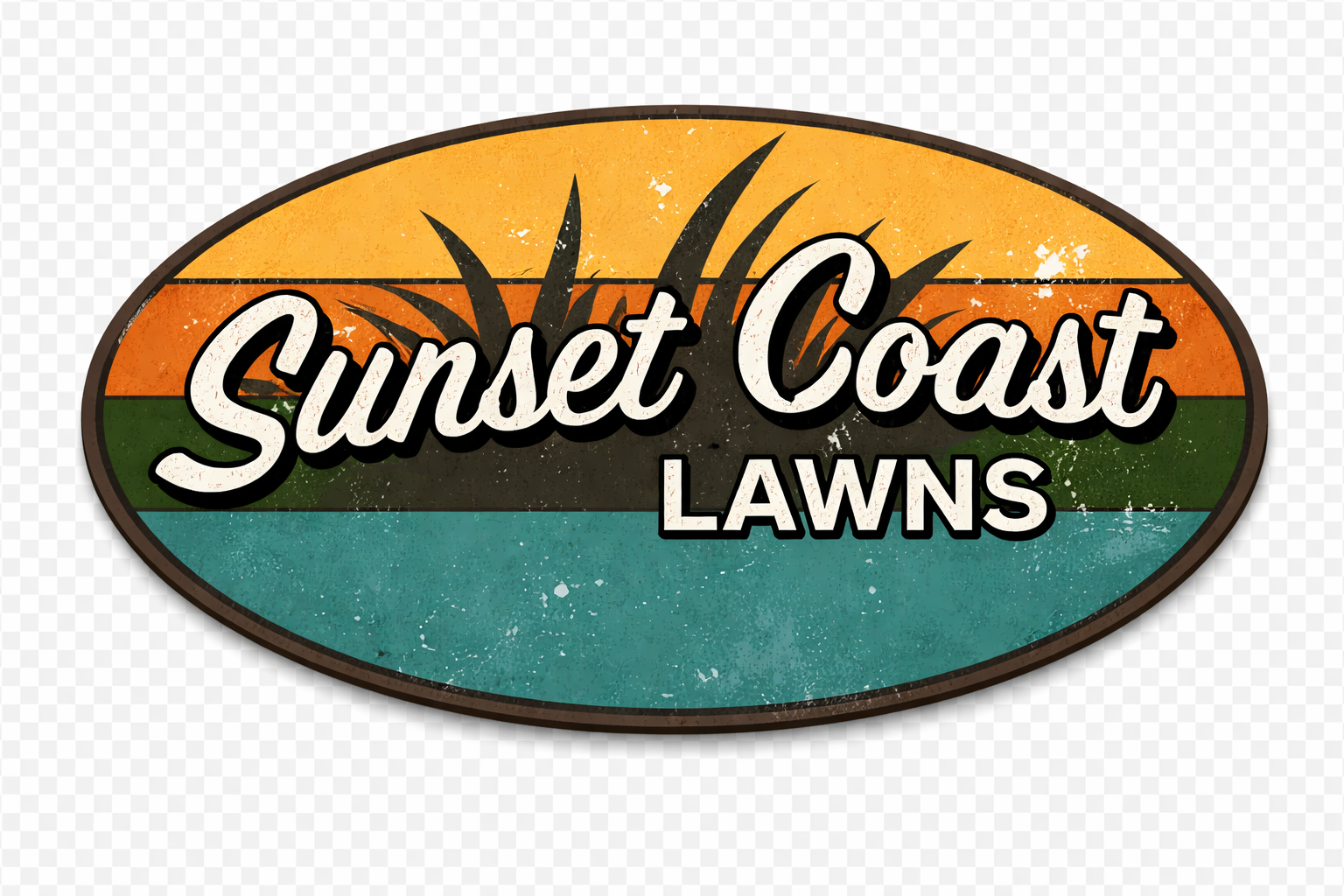 Sunset Coast Lawns logo