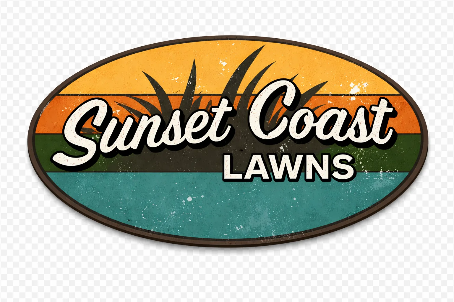 Sunset Coast Lawn Care logo